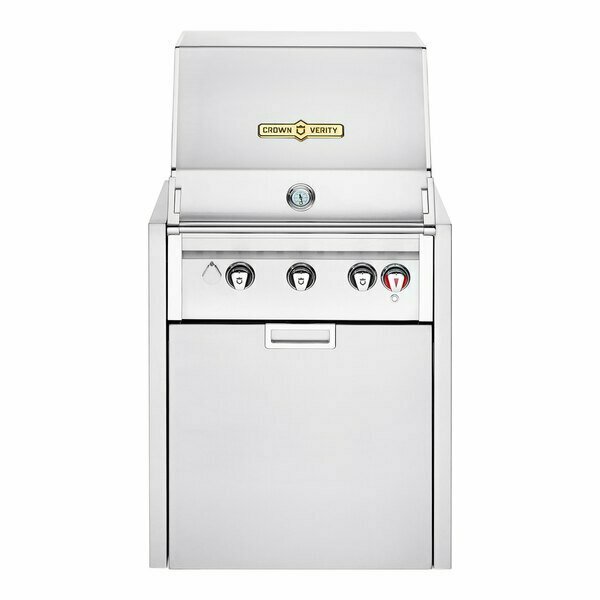 Crown Verity IGM24LP Infinite Series 24in Liquid Propane Modular Grill -49750 BTU 255IGM24LP